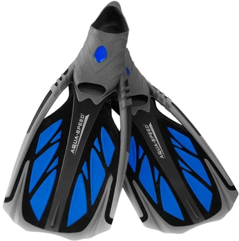 Ласти Aqua Speed INOX 5115 (553-11) 42-43 Синьо-чорний із сірим (5908217651150)