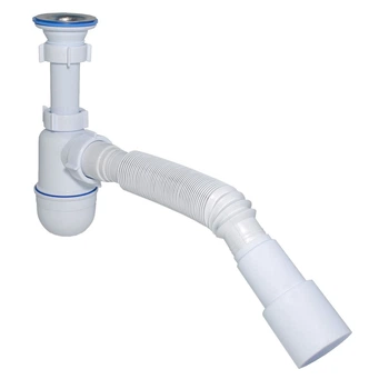 Сифон Waterstal А-3202 под умывальнк с гофрой 1 1/4″ 40/50 000013266