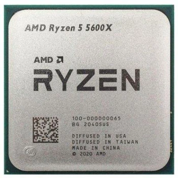 Процесор AMD Ryzen 5 5600X (100-000000065) (Socket AM4, 12T, 4.6 ГГц, Tray) Б/в