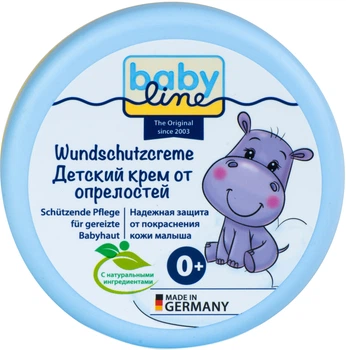 Детский крем Baby Line от опрелостей под подгузник с миндальным маслом пантенолом 150 мл (4002857010092)