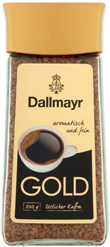 Кофе растворимый Dallmayr Gold 200 г (4008167270508)