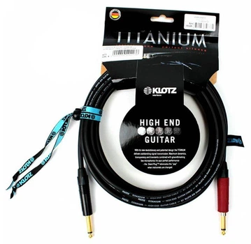 Кабель инструментальный KLOTZ TITANIUM INSTRUMENT CABLE SILENTPLUG 6 M