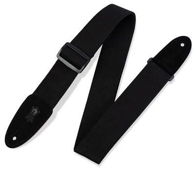 Ремень гитарный LEVY'S MC8-BLK CLASSICS SERIES COTTON GUITAR STRAP (BLACK)