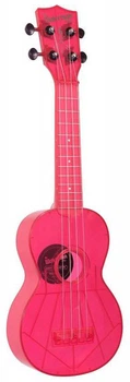 Укулеле KALA WATERMAN FLUORESCENT PINK SOPRANO UKULELE