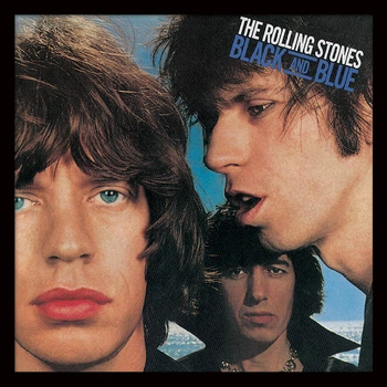 Постер плакат у рамі "The Rolling Stones (Black and Blue)" Pyramid International (pat-103353)