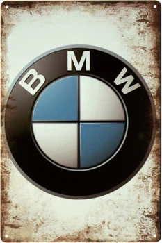 Металлическая табличка "BMW (Logo)" (ms-103520)