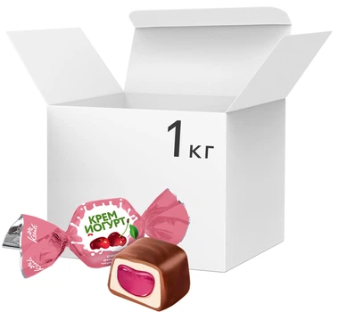 Цукерки Konti Крем-Йогурт Вишня-Черешня 1 кг (4823088606478)