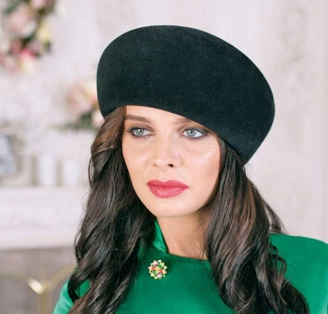 Фетровий жіночий берет Helen Line (319-1)