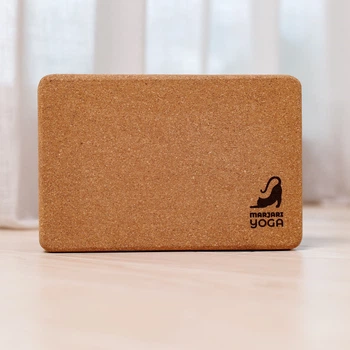 Пробковый блок для йоги Marjari Yoga 23*15*7,5 см