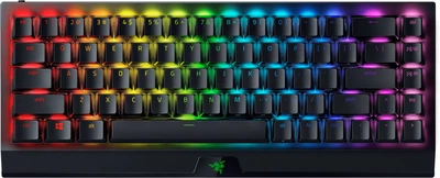 Klawiatura bezprzewodowa Razer BlackWidow V3 Mini Phantom Edition Green Switch (RZ03-03892000-R3M1)