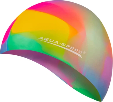 Шапка для плавания Aqua Speed BUNT 4048 (113-54) Мультиколор (5908217640482)
