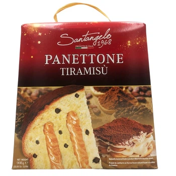 Паска, панеттоне Santangelo PANETTONE al tiramisu, 908г