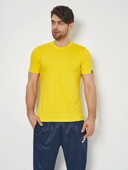 Футболка бавовняна довга чоловіча Joma Desert 101739.900 M Жовта (8424309418571)