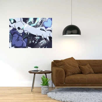 Плакат-постер с принтом Кавун Undertale sans human wallpaoer А3 ПЛ000494 А3+