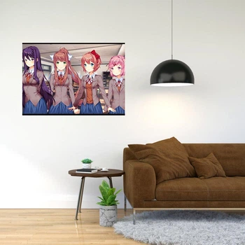 Плакат-постер с принтом Кавун Doki Doki A4 ПЛ000395 А4