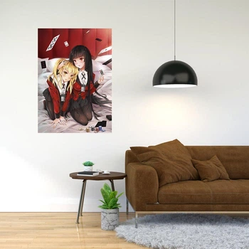Плакат-постер с принтом "Kakegurui Compulsive Gambler - Безумный зарт (манга, ниме) " А3 ПЛ000148