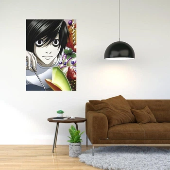 Плакат-постер с принтом Кавун L Death Note Тетрадь смерти А4 ПЛ000071 А4