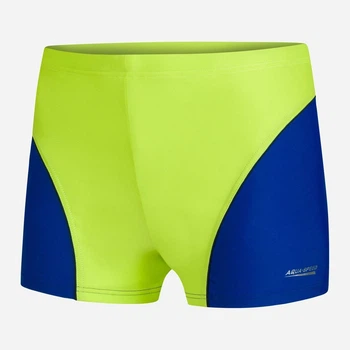 Подростковые плавки-шорты Aqua Speed Leo 7447 (308-82) 152 см Зеленый/Голубой (5908217674470)