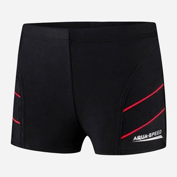 Подростковые плавки-шорты Aqua Speed Andy 5611 (349-16) 152 см Черные/Красные (5908217656117)