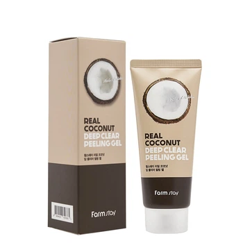 Пилинг-гель для лица с экстактом кокоса Farmstay Real Coconut Deep Clear Peeling Gel 100 ml