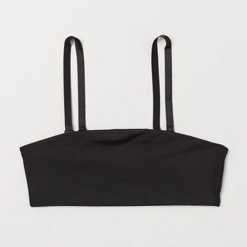 Топ H&M 0723084 34 Чорний (KZ2000001299616)