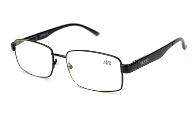Окуляри для зору в металевій оправі Verse 320120S-C1 Blue blocker -1,25