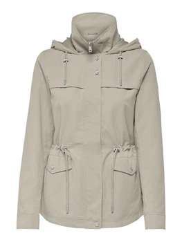 Куртка ONLY ONLNEWSTARLINE SPRING JACKET CC OTW S Сірий 15218612-Silver Lining