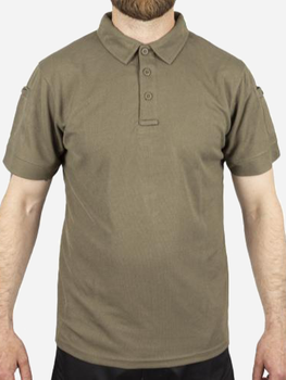 Поло тактичне MIL-TEC TACTICAL QUICK DRY POLOSHIRT 10961001 S Olive (2000980415113)