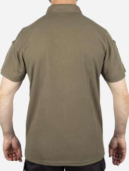 Поло тактическое MIL-TEC TACTICAL QUICK DRY POLOSHIRT 10961001 3XL Olive (2000980451746)