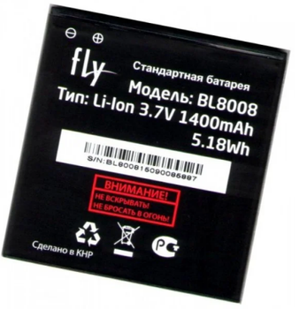 Аккумулятор Fly BL8008 / FS401, 1500 mAh АААА Original PRC