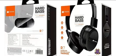 Беспроводные Bluetooth наушники Deepbass R7 Black(Черный)