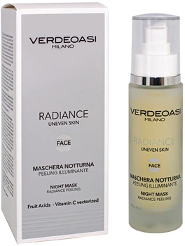 Нічна маска-пілінг Verdeoasi Radiance з ефектом сяйва 50 мл (VO866) (8024908008663)