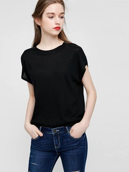Свитер с коротким рукавом Vero Moda 317245501 XS (86332XS) Черный