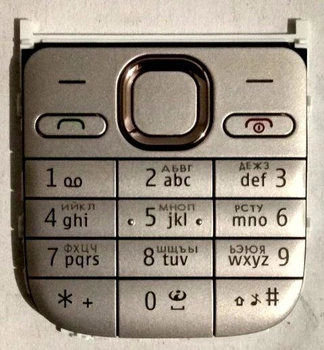 Клавиатура для Nokia C2-01 White