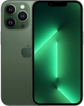 Мобільний телефон Apple iPhone 13 Pro 128GB Alpine Green (REF B) Ємність батареї – 85%+ (2BMNE23)