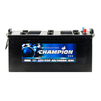 Аккумулятор Champion Black 220 Ah/12V [TRUCK]