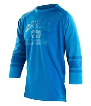 Велосипедне джерсі Royal ATHLETIC JERSEY 3/4 ROYAL BLUE/ELECTRIC BLUE M