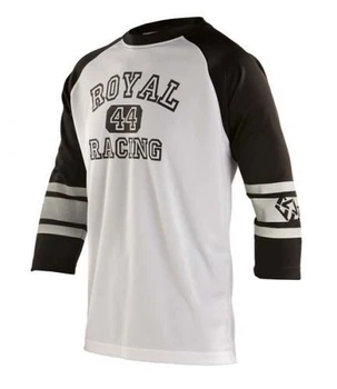 Велосипедное джерси Royal ATHLETIC JERSEY 3/4 WHITE/BLACK M