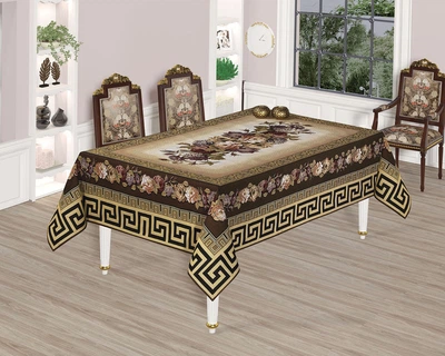 Скатерть гобеленовая Sagol 160x300 St - 138 V2 Kahve