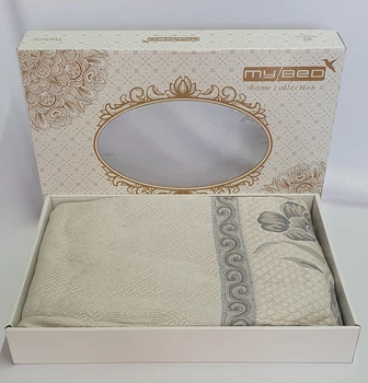 Покривало My Bed Жакард 170x240 Модель 9 Light Grey