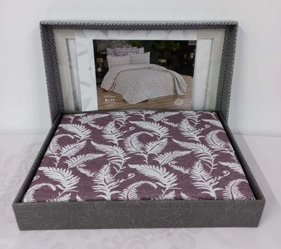 Покрывало My Bed Soft Serie 240x260 с наволочками Elit Bordo