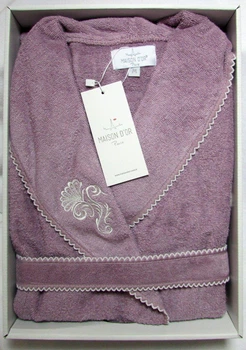 Халат женский Maison D'or Gloria Dark Lilac S