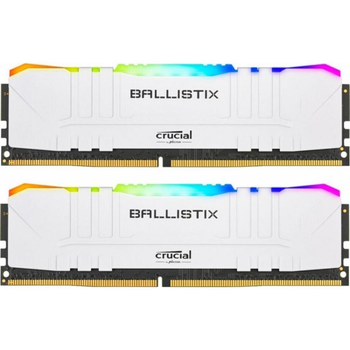 Модуль памяти Crucial DDR4 16GB (2x8) Ballistix White 3600 MHz RGB (BL2K8G36C16U4WL)