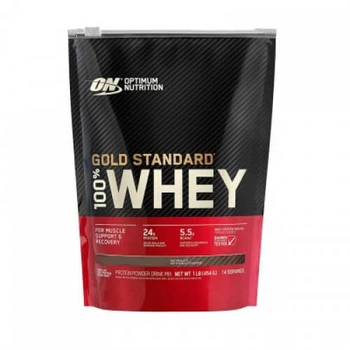 Протеїн сироватковий Optimum Nutrition (USA) 100% Whey Gold Standard, 450 г., Подвійний шоколад