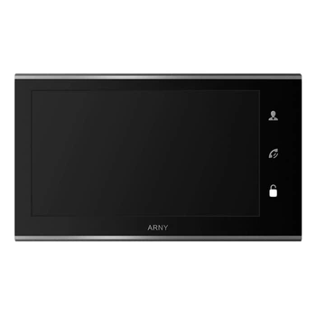 Видеодомофон цветной Arny AVD-730 2MPX Wi-Fi IPS 7" с детектором движения Черный (arny-000150)