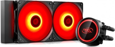 Система водяного охлаждения DEEPCOOL Gammaxx L240T Red