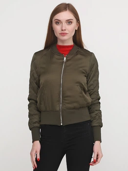 Бомбер жіночий H&M 0314522_01 32 Хакі (KAY2000000587127)
