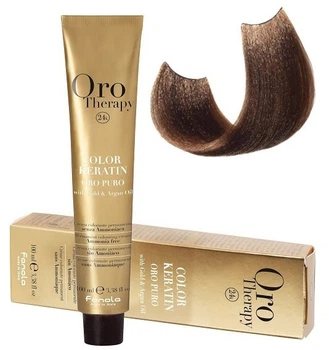 Безаміачна фарба для волосся Oro Therapy 100 мл Fanola №7/0 Blonde