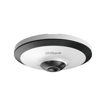 HDCVI відеокамера Fisheye 5 Мп Dahua DH-HAC-EW2501P з вбудованим мікрофоном для системи відеонагляду (111669)