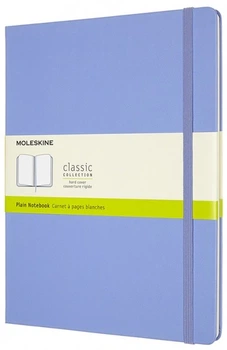 Блокнот Moleskine Classic великий 19&nbsp;x 25 см нелінований блакитна гортензія